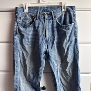 Levi's Light Blue Straight Leg Jeans